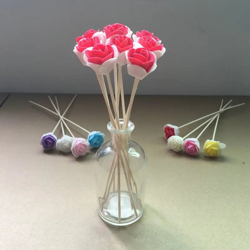 Balsa dried sola wood flower dried sola flower trade assurance fragrance handmade sola flower