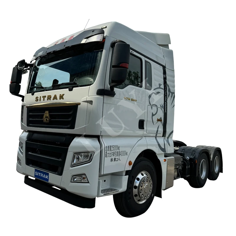 2024 трактор sinotruk sitrak c7h C9H G7S для тяжелых грузовиков 460hp 540HP 4x2 6x4 10 колес EURO5 EURO6 продажи