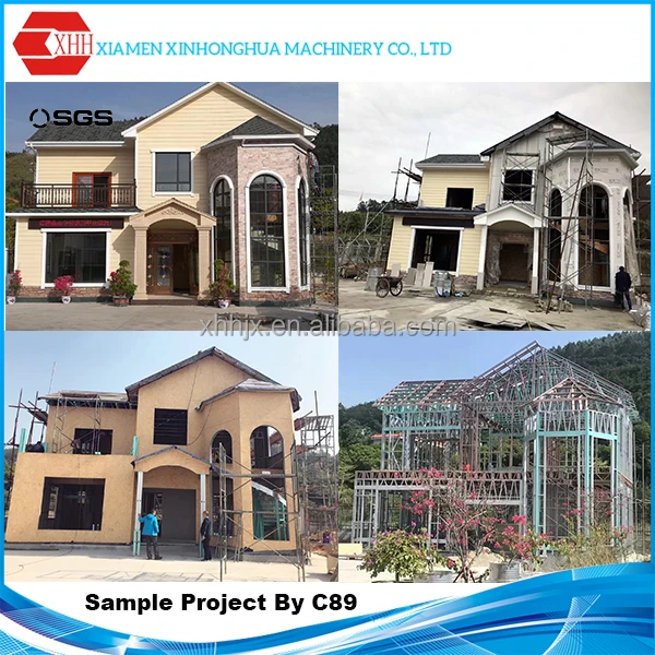 XHH C89-5S Lgs House Roll C89 7.5kw 550MPA Custom Voltage Light Keel Gauge Cad Villa Steel Frame Machine