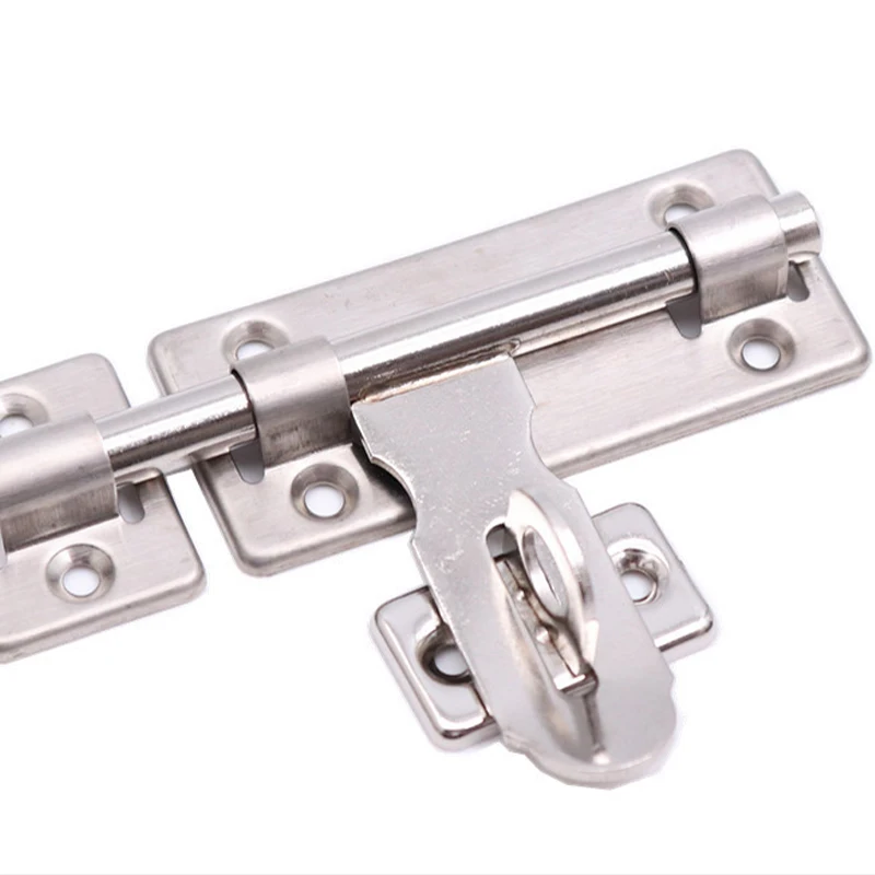 Gmart 1 шт. мебельная фурнитура 3 дюйма латунная сверхпрочная внутренняя ручка защитные замки Дверные болты для закаленных стеклянных дверей и окон