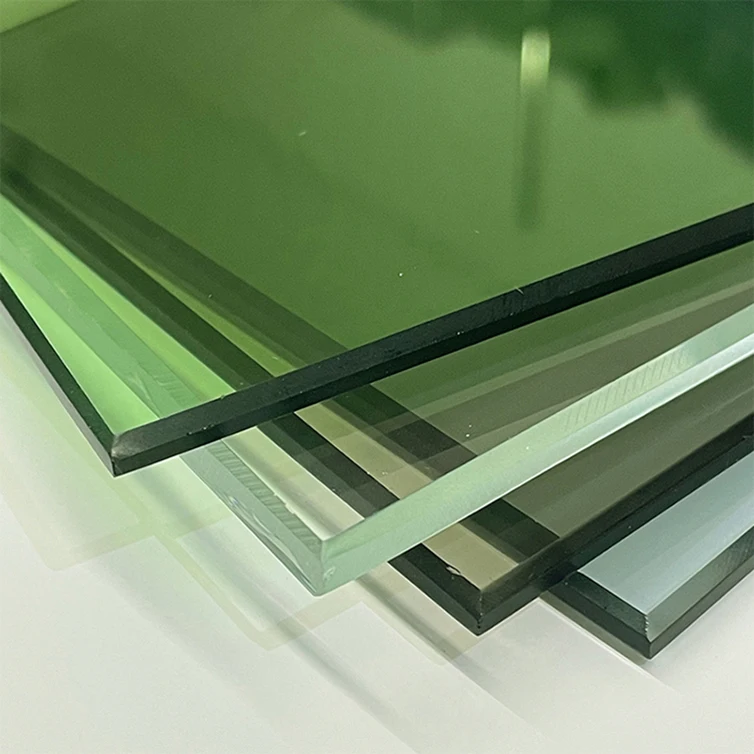 black windows polished crystal import sheet glass china opaque bluelight glass transparent plates