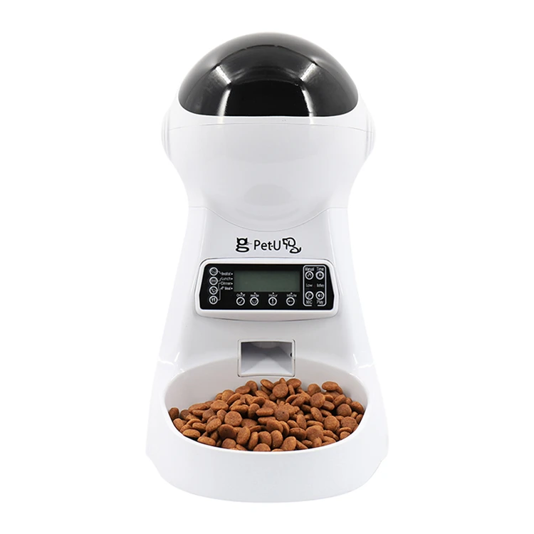 China Pet Supplies smart dog feeder Microchip Auto Smart Automatic Pet Feeder Smart pet bowls & feeders
