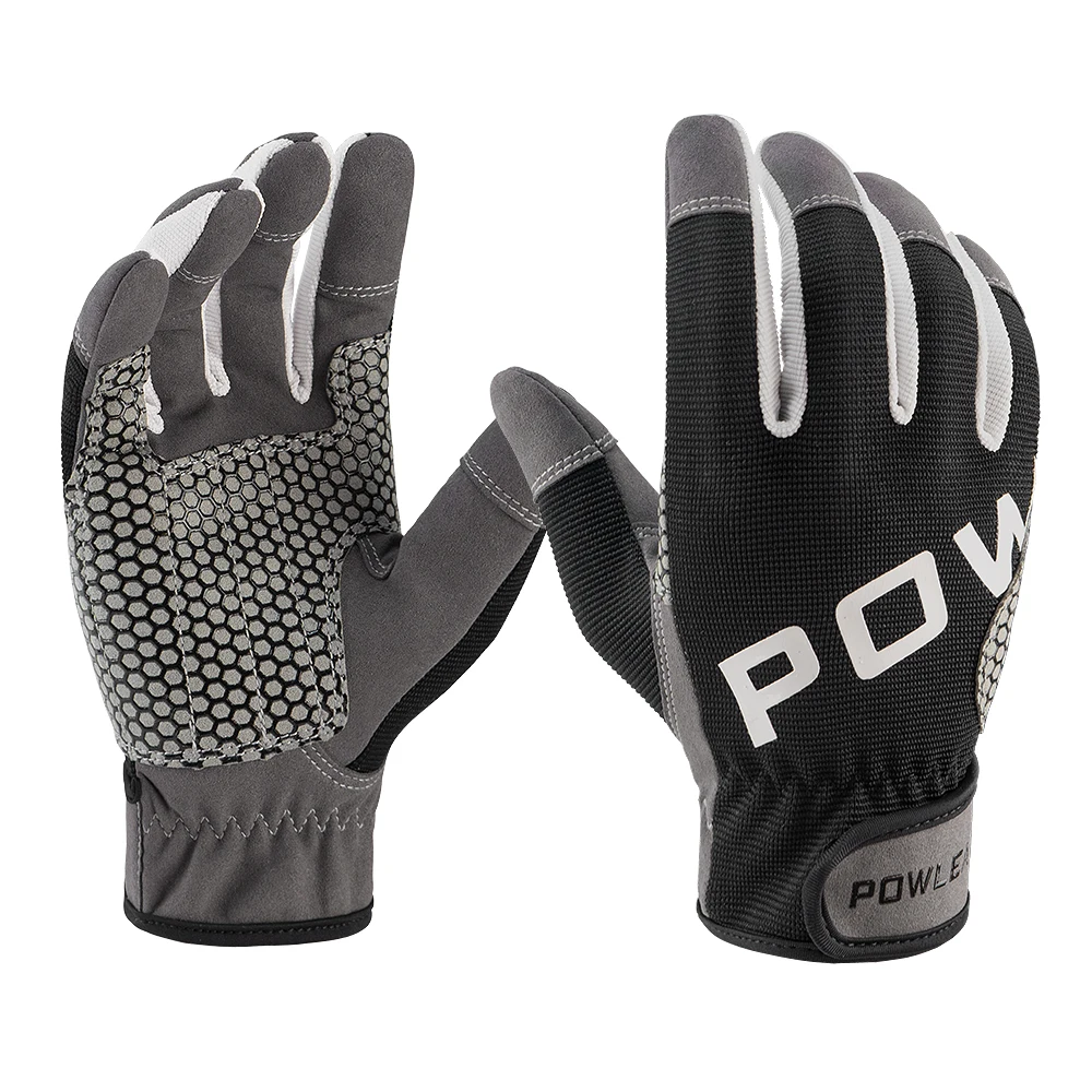 Customized good quality men fishing net glove breathable mesh fishing gloves for uv sun protection