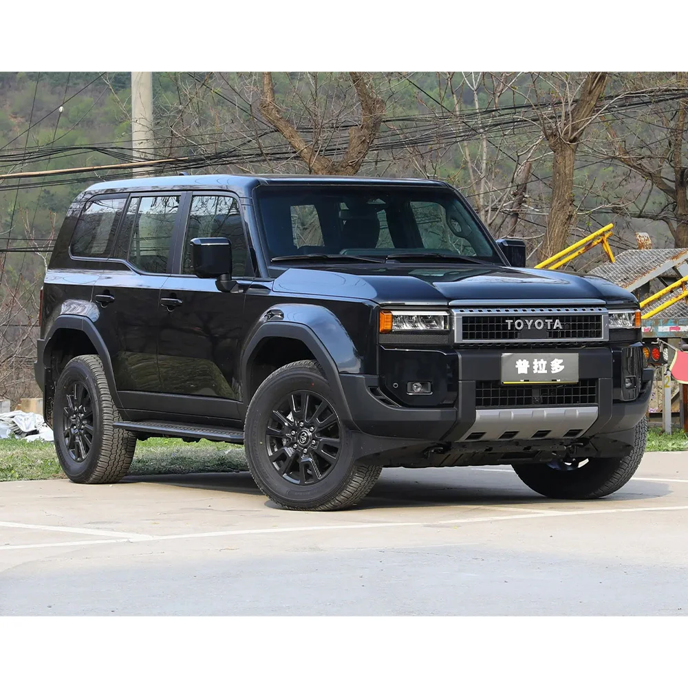 Подержанный 2024 Новый недорогой автомобиль Toyota Prado 2 4 T smart gas-electric Гибридный 5-местный средний и большой внедорожник полный привод