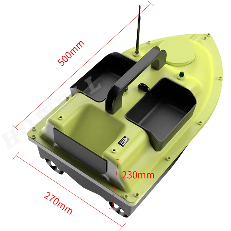 Hot Selling Latest Version 2.4Ghz 500M Automatic Return GPS Fishing Nesting Bait Boat