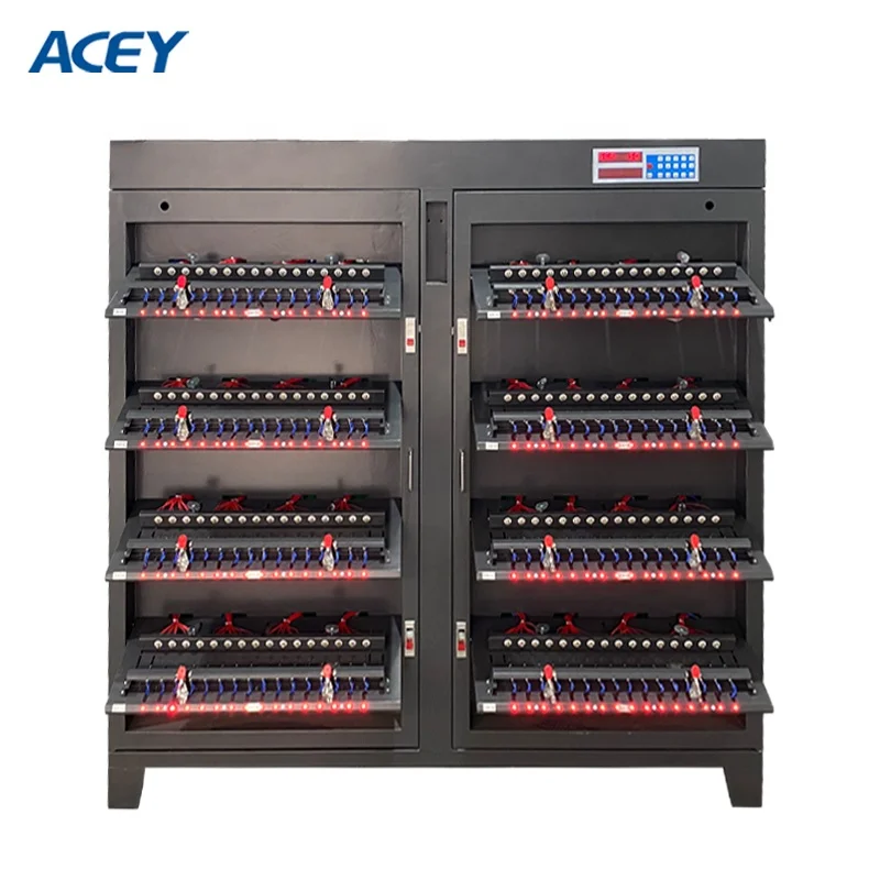 Горизонтальный тестер емкости литий-полимерных батарей, 512 каналов, 5 В, 6 А, сортировочная машина для цилиндрических ячеек