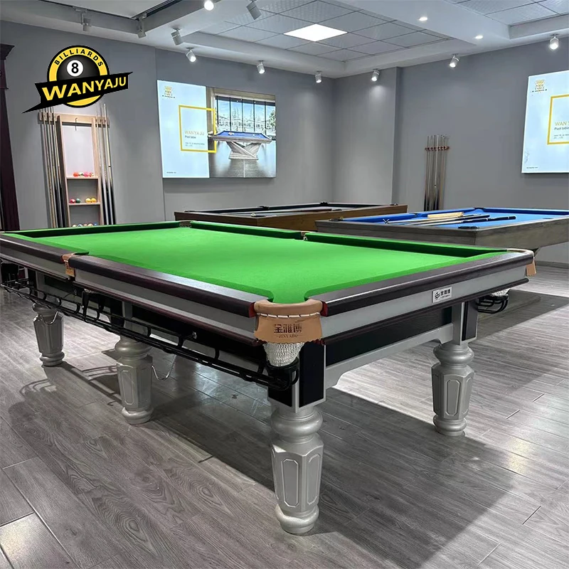 Factory Wholesale Standard Professional Activities Snooker Billiard Pool Table Solid Snooker Table for Sale Tournament 12 Ft 600