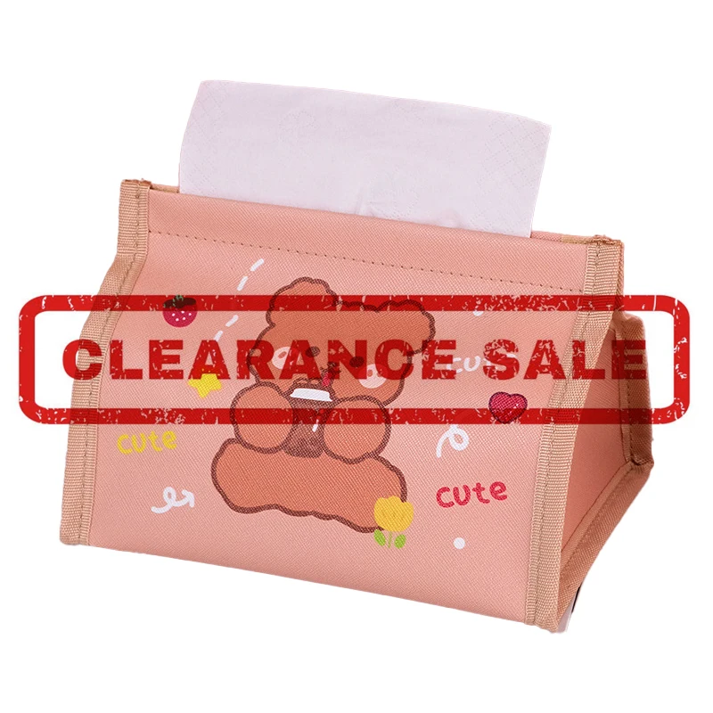Clearance Sale Cartoon High Appearance Level Living Room Car Paper Box Household Creative Table Tissue Bag