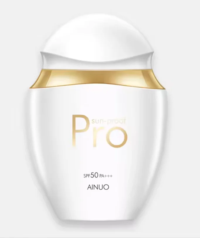 AINUO SPF50 PA+++ Light and Transparent Isolate Cream Sunscreen with Double Protection-Pro Sun-proof