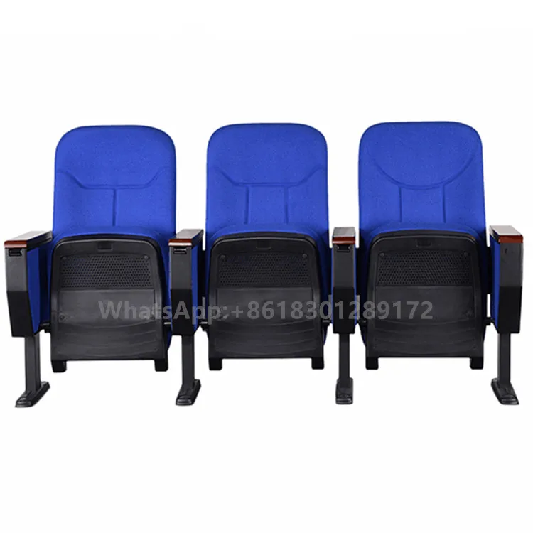 Auditorium chairs Row stadium seat Manufacturers custom  with writing board  Seating solid wood folding theater Chair conference