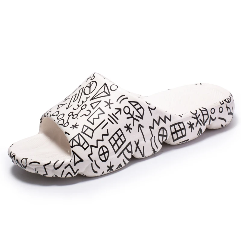 Летние однотонные дышащие Нескользящие тапочки для девочек с логотипом на заказ, новинка 2021, детские сандалии