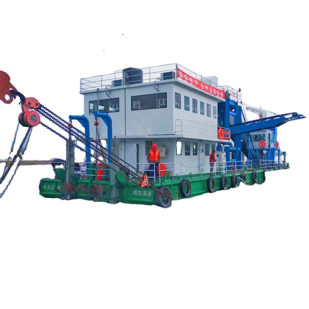 2021 portable dredger cutter suction dredger for big dredging depth