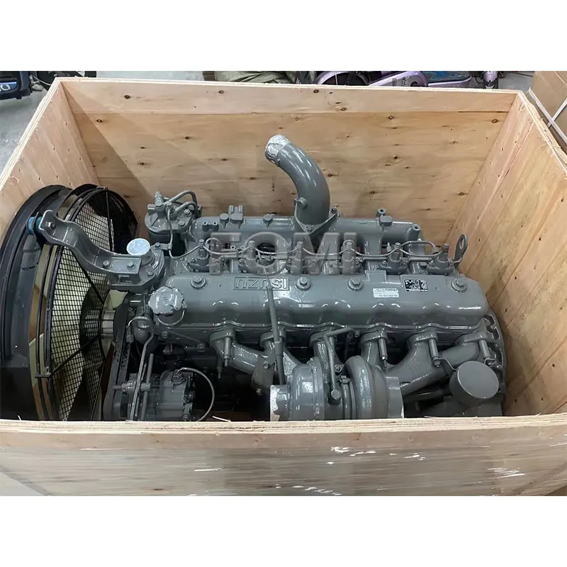 For Isuzu 6BG1-XABFA-05-C2 6BG1TRP-03 Engine Assembly 113.2KW 2100RPM Diesel 6BG1 Used Engine Motor Sale
