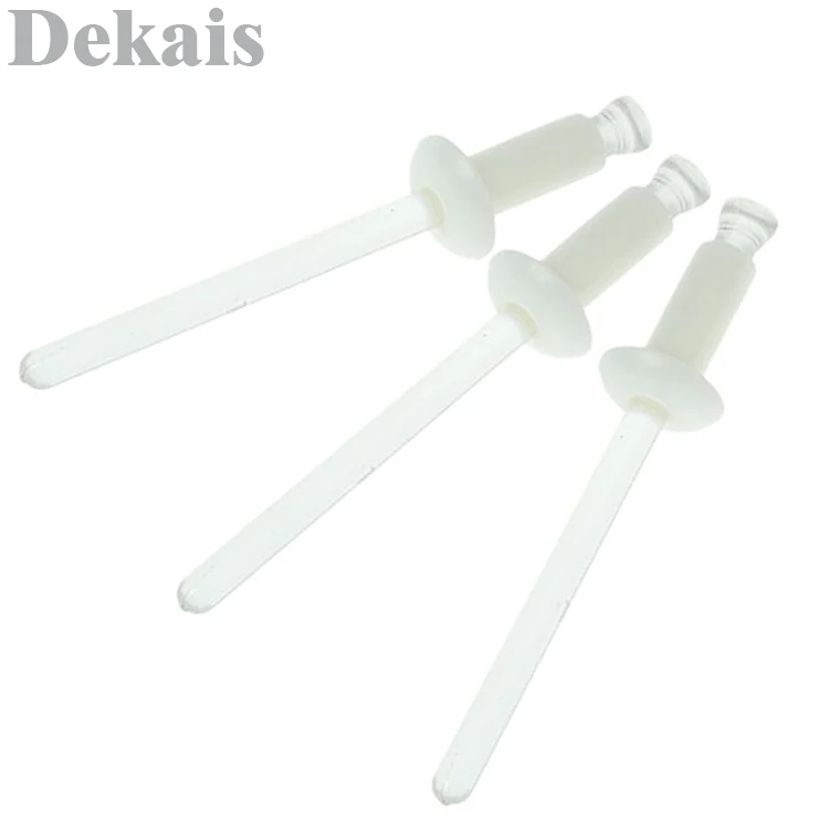 High quality PA66 Nylon Plastic round head pop core-pulling blind rivets insulated Blind Rivets