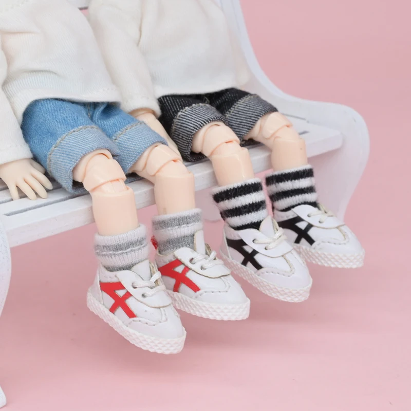 Hot Sale Ob11 Doll Shoes Accessories Gift Customized Doll Clothes Shoes Accessories For Bjd Blythe 1/12 Doll High Quality Shoes