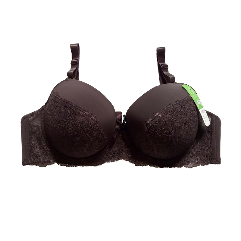 Lubunie wholesale summer new suit breathable underwear female Angle cup type adjustable shoulder strap sexy lace bra