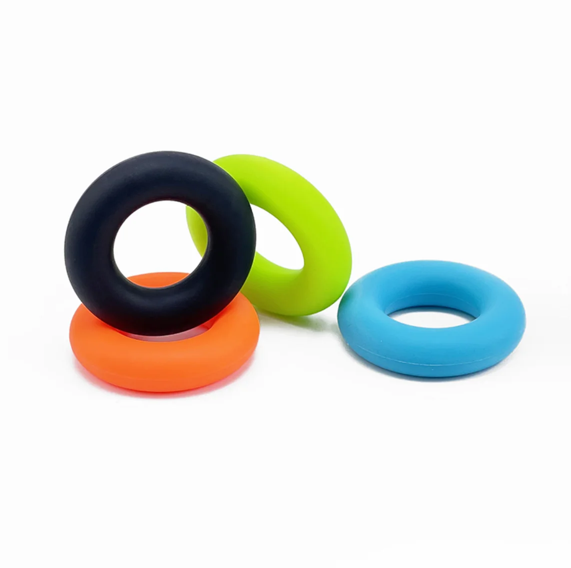 Ruiyida Tire shape patented gym fitness finger resistance trainer silicone hand grip ring
