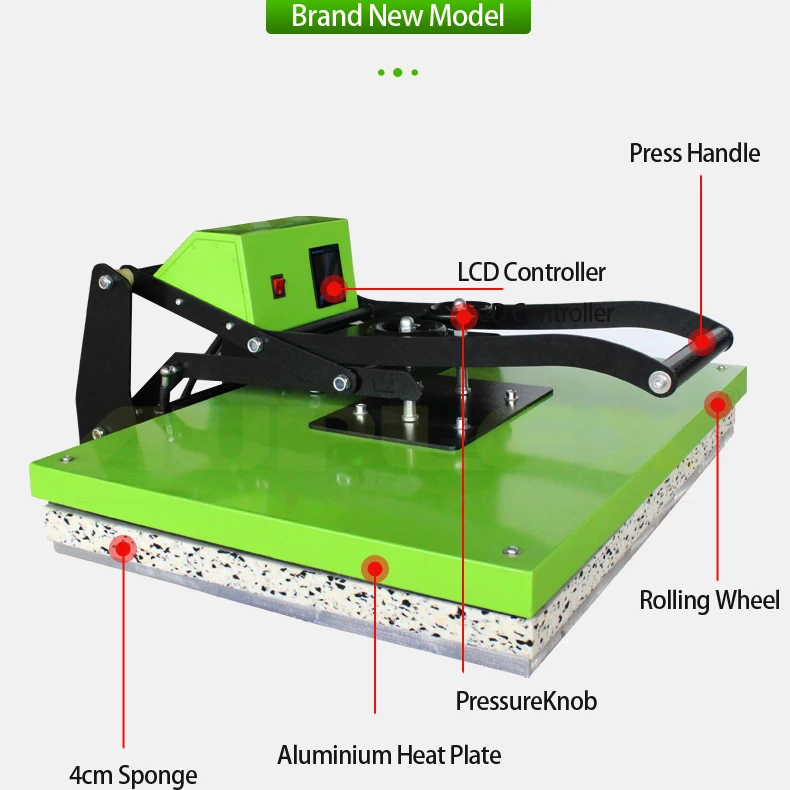 60cm x 80cm Tshirt Printing Heat Press Machine 80*100 cm Heat Press Machine 4 Station Heat Press Machine 40x60