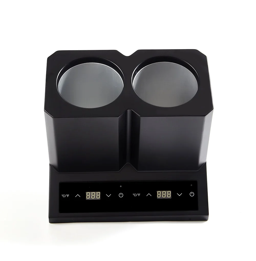 Две бутылки вина охладитель с регулируемым контролем температуры