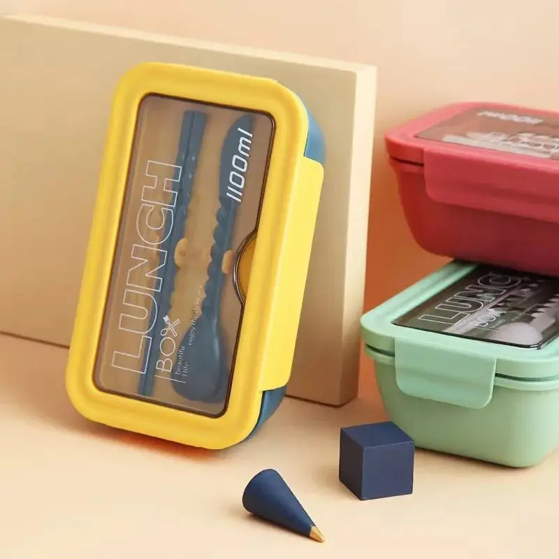 Cute Lunch Box For Kids Compartments Portable Bento Lunch box Children Kid School Outdoor Camping Picnic Food Container