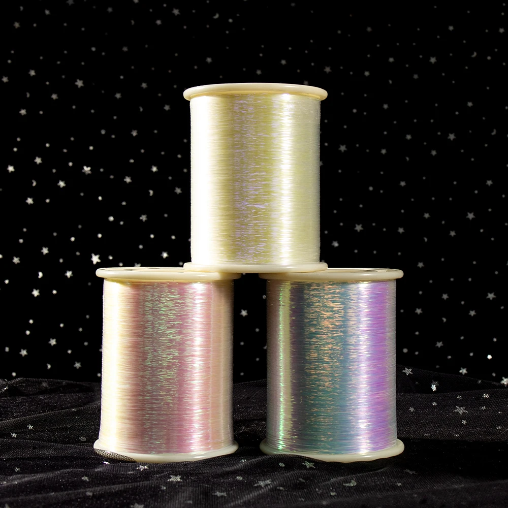 
 Wholesale Manufacturer Factory Supply Custom M Type Rainbow Color Metallic Yarn for Knitting Lurex Shining Metal Thread  