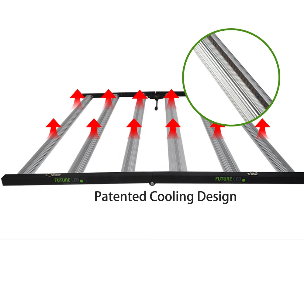 Top selling aluminum frame veg bloom switch led grow light
