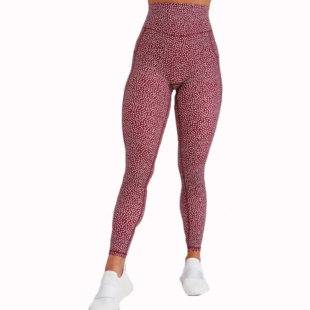 Custom Fitness High Waist Workout Gym Push Up Womens Yoga Leggings With Pockets