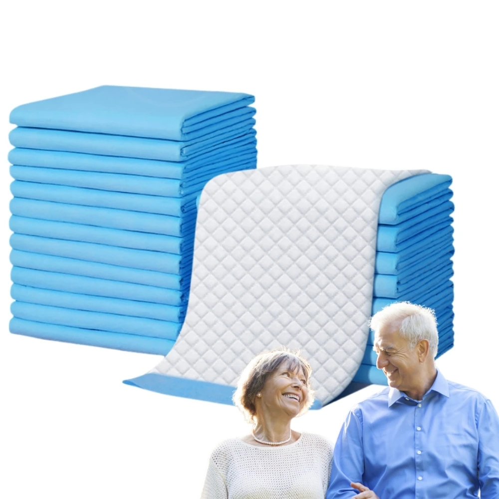 Runningwell Honey Waterproof Elderly Adult Diaper Absorbent Incontinence Pads Adult Strong Water Resistance Disposable Incontinent Pad