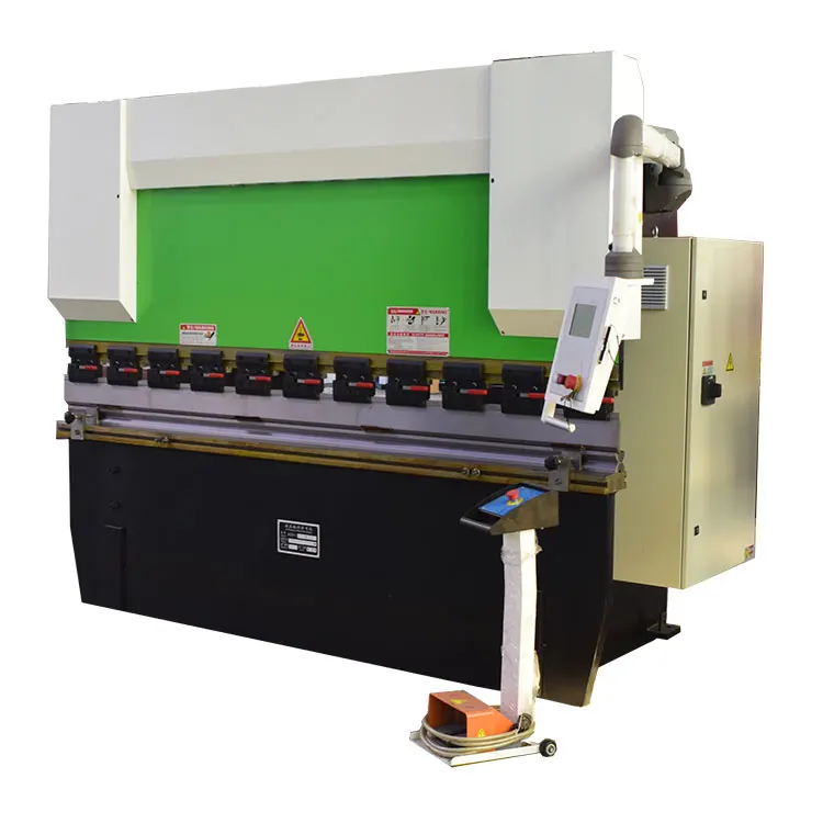 125 Tons mini Sheet Metal Bending Machine segmented die hydraulic press brake
