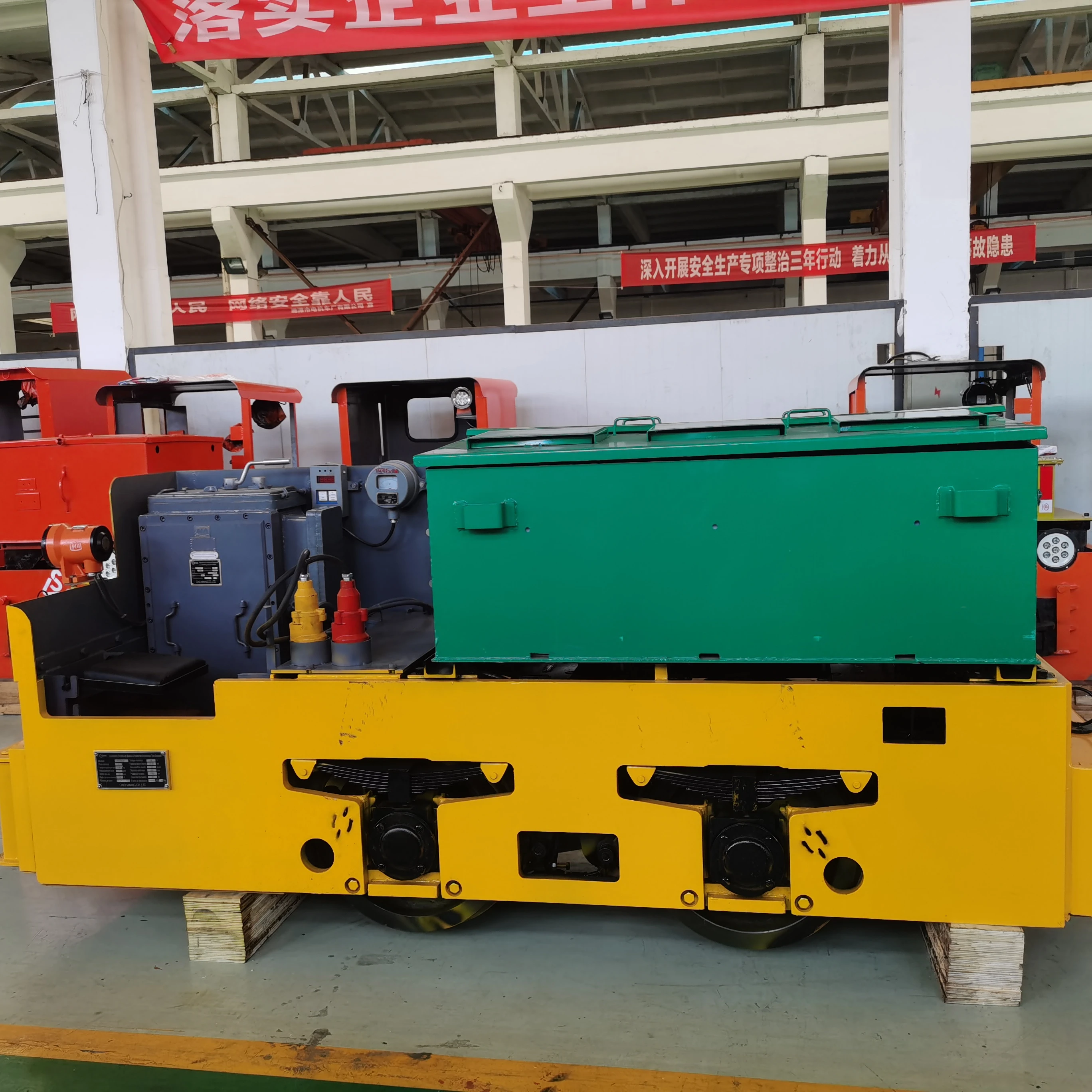5 Ton Anti-explosion Battery Locomotive, Mining and Tunnel Electric Locomotive