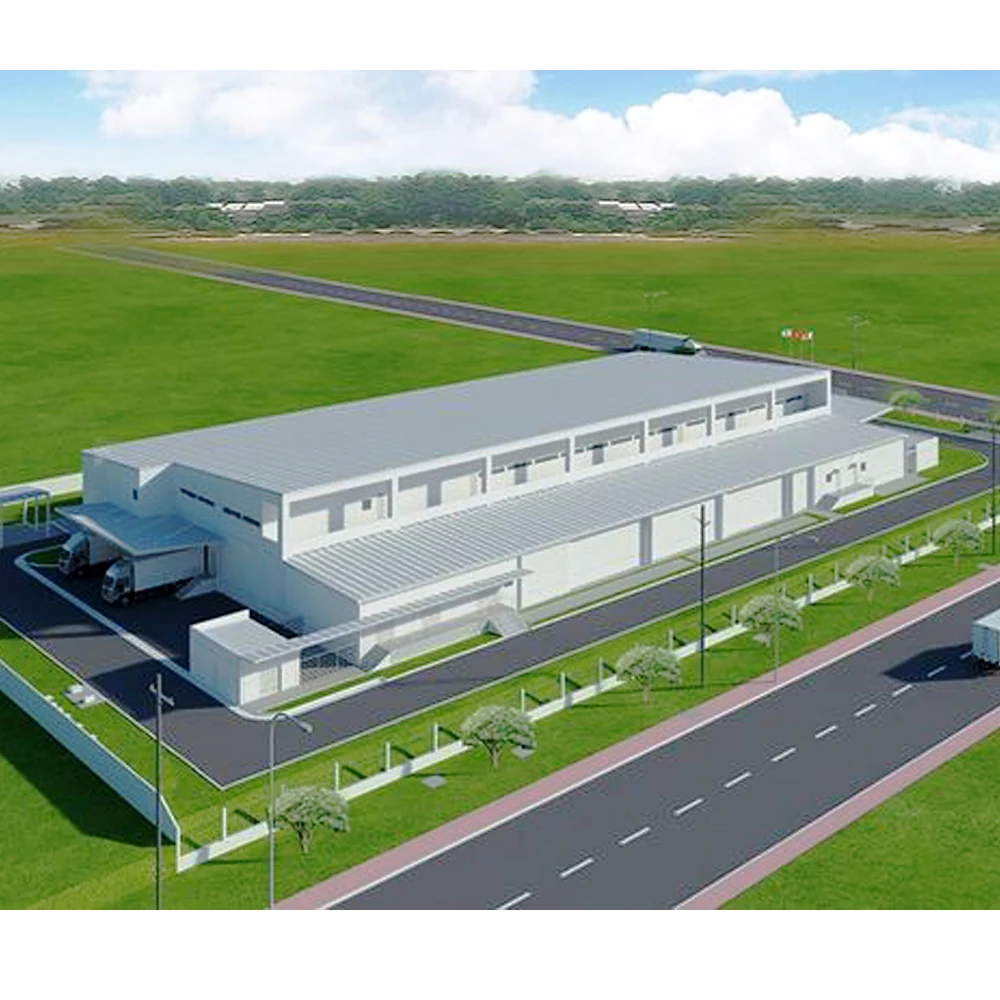 Customizable Prefabricated Wide Span Steel Structure Warehouse Building