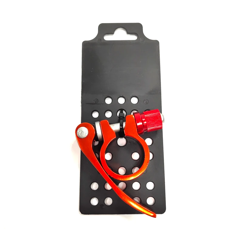 YT custom  bicycle parts CNC machining aluminum BMX road bike seat clamp quick release