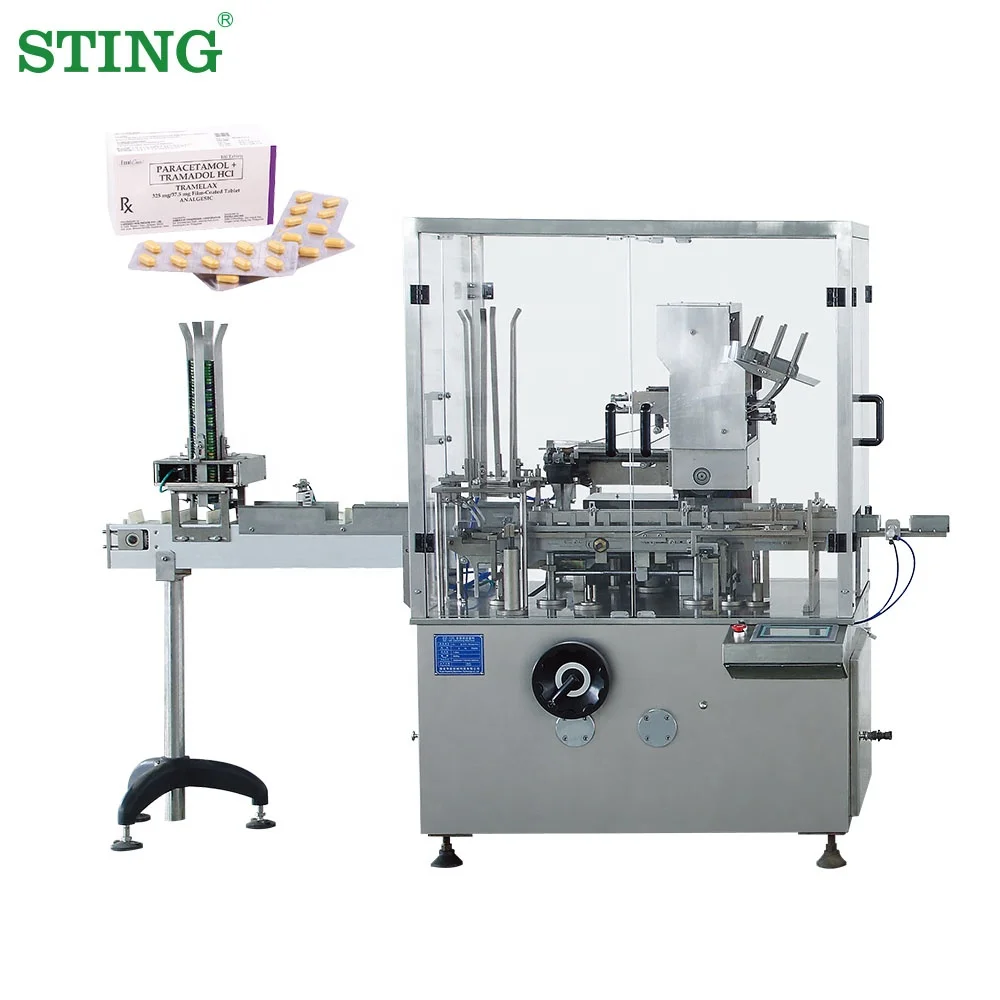Mini Tea Bag Medical Soap Cosmetic Cartoning Machine Fully Automatic For Soap Blister