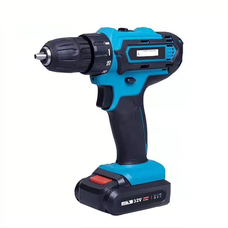 
High Performance Cordless Hammer First Rate Fast Charge Cordless 32v Drill Cordless Portable Tools Wireless 32v Charged Drills 