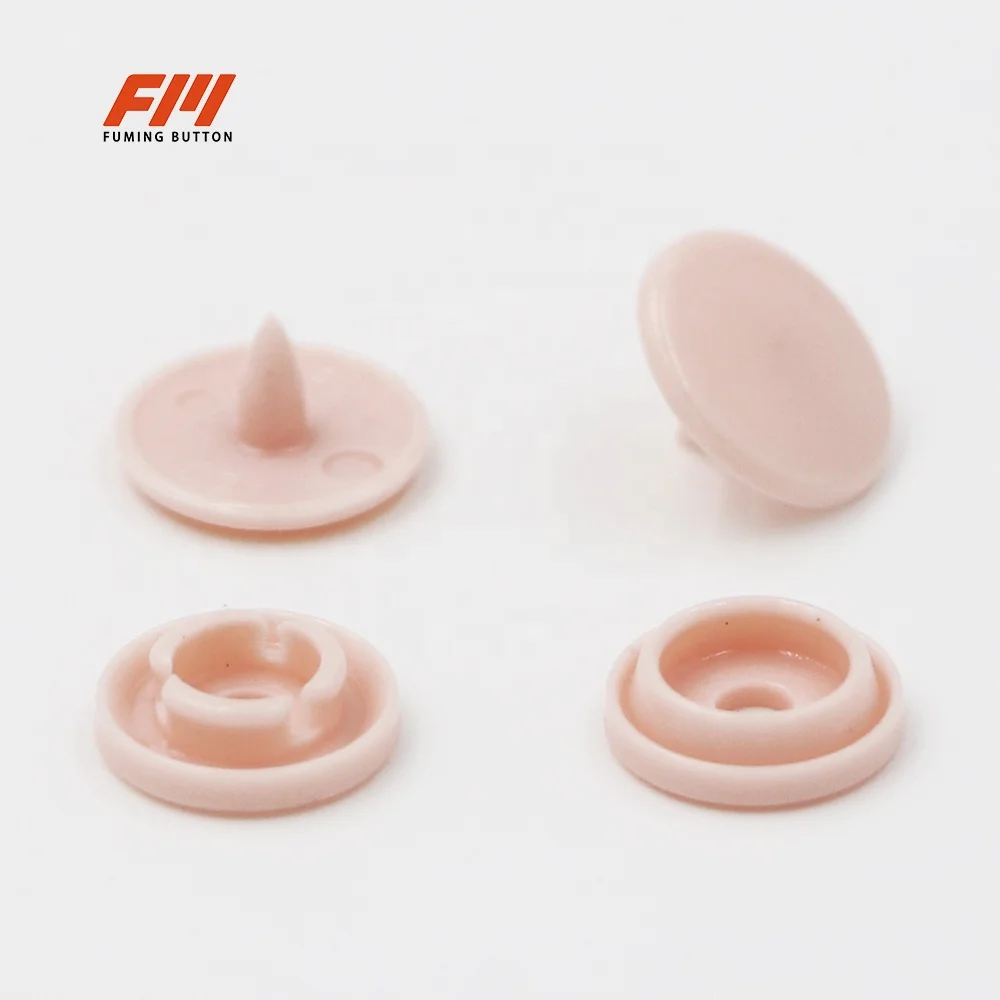 Hot T5 T8 Waterproof POM Snap Button Round Mesh Plastic Resin Snap Buttons for Raincoat mackintosh slicker
