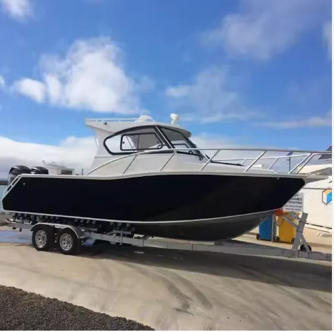 Speed Boat Aluminium Boat 8m Aluminium Cabin Aluminium Fishing Boat for Sale