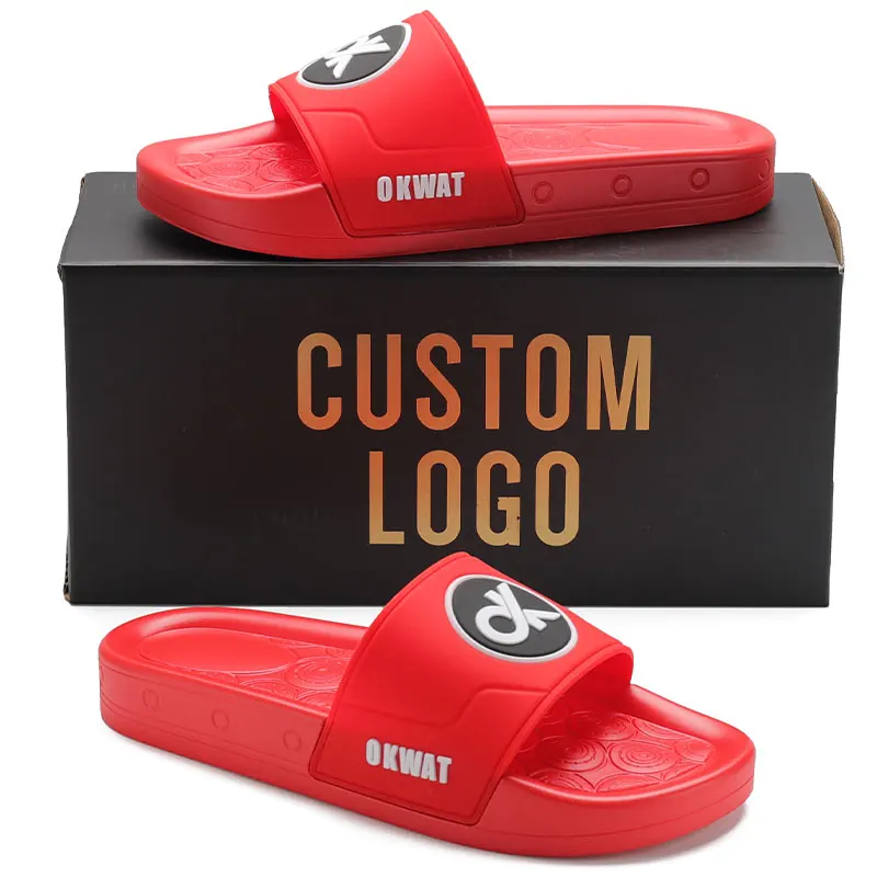 Xsheng New Style Doctor Slippers Oem Pu Sole 3d Custom Slides Manufacturers Breathable  White Slippers Soft Slippers for Men