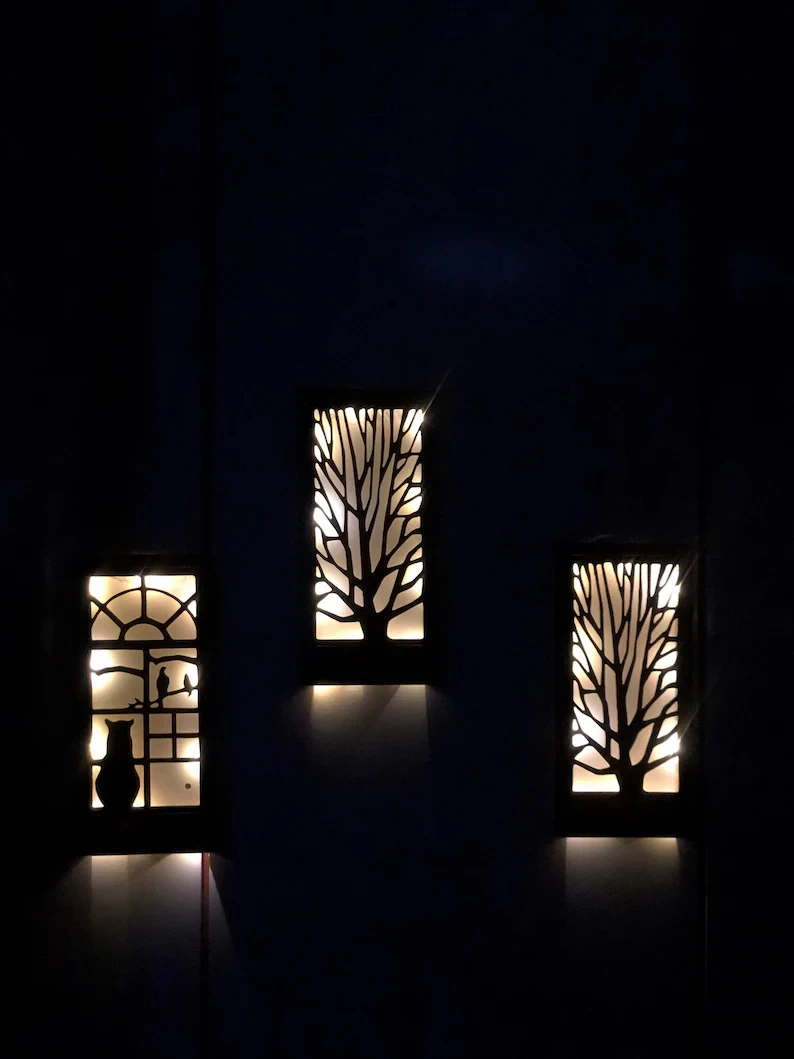 Neon sign Wall decor be Bedroom wall decor over the bed Handmade Wooden Led Wall Decoration with LED