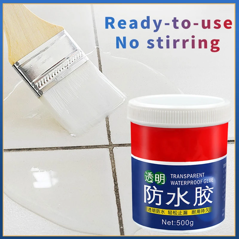 New Arrivals Transparent Waterproof Glue Crack Seal For Roof Ground And Wall OEM Household Chemicals