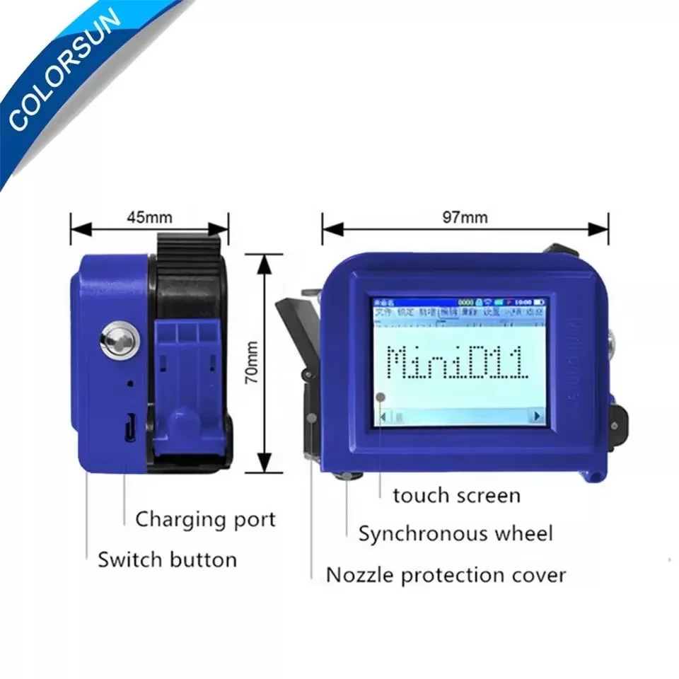 Cheap Price Portable Handheld Expiry Date Code Inkjet Printer