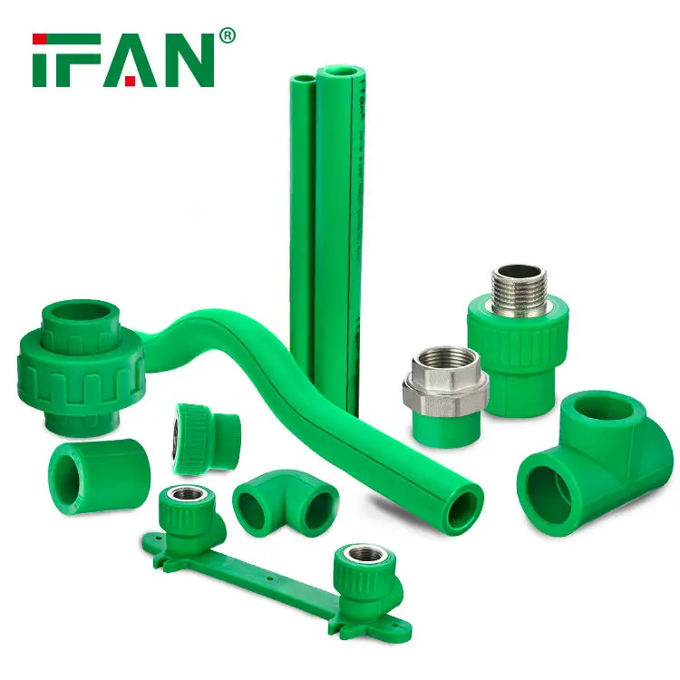 IFAN Factory Price Good Quality 20-110mm Plastic PPR Pipe Fitting PPR Reducing Socket PPR Fittings
