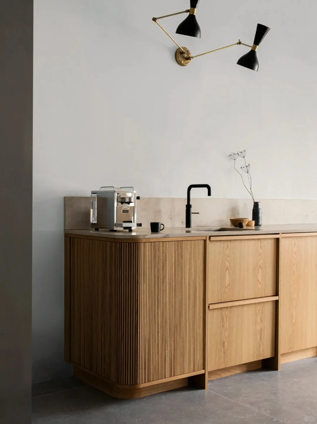 U-Shaped Custom Kitchen Cabinet Melamine Plywood Board Kitchen Cabinet Design Kitchen Furniture for Project