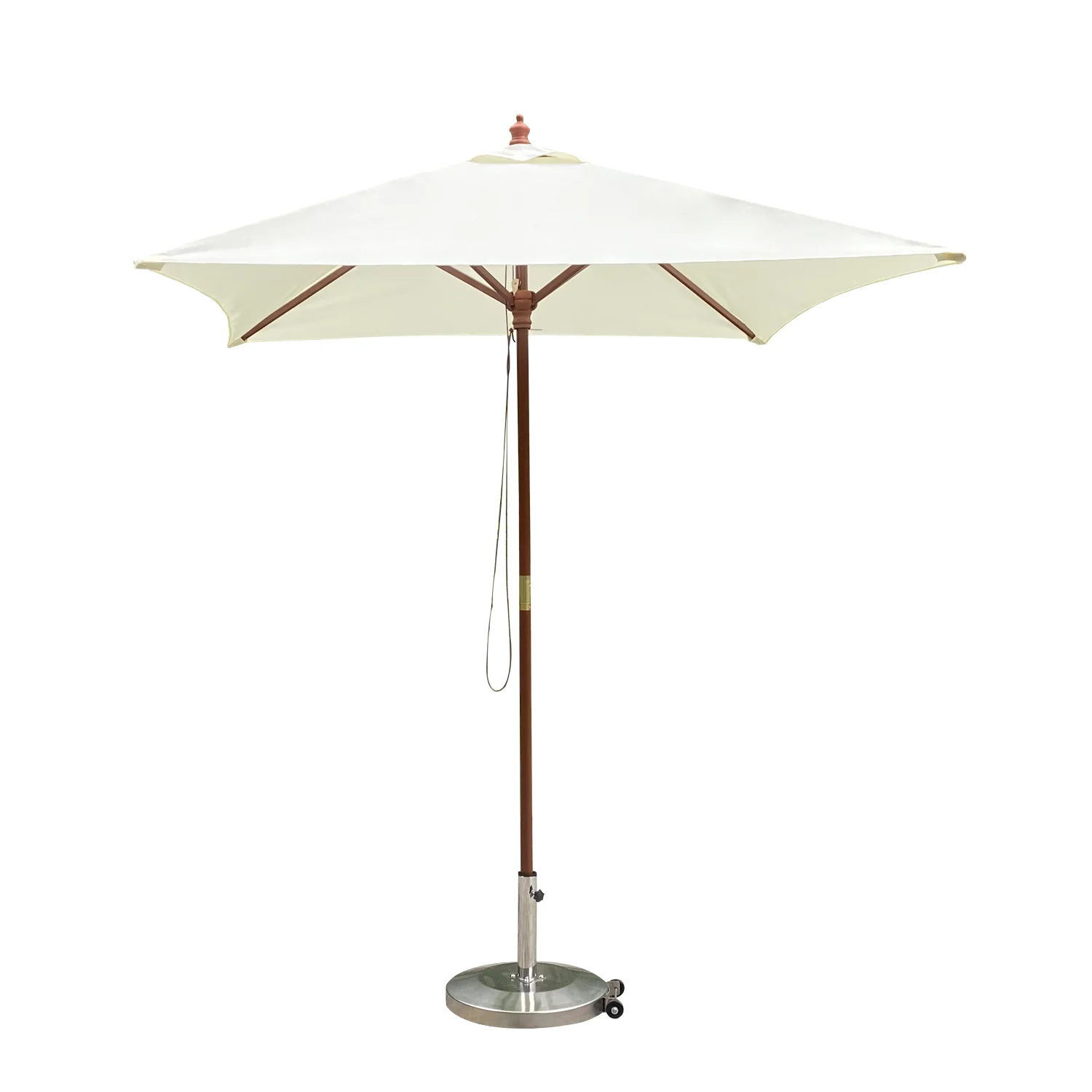 small square wooden garden parasol sun beach umbrella sunshade canopy outdoor parasol for backyard