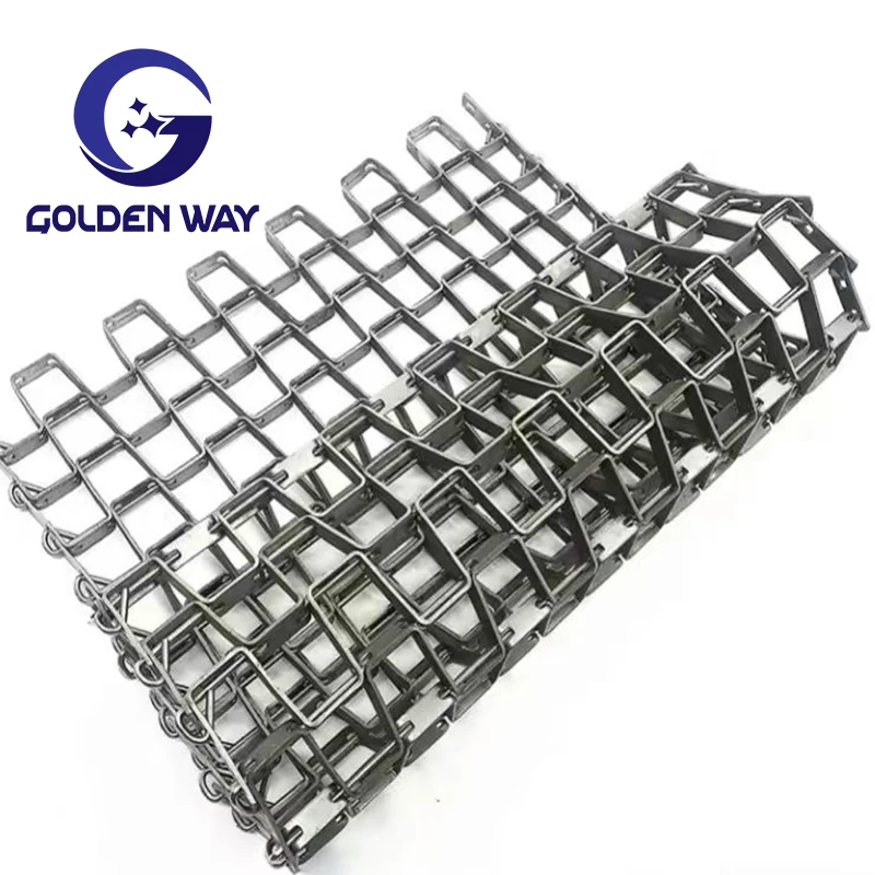 Top Selling Stainless Balanced Woven Chain Link Wire Mesh Conveyor Belt For Baking