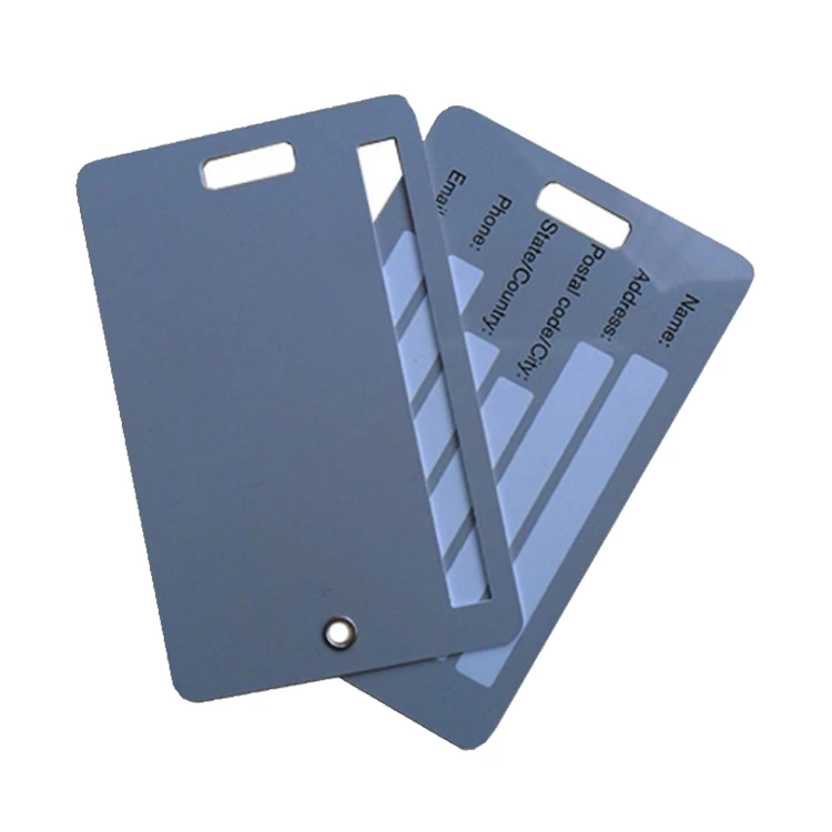 Supply and print green plant PP hang tag customized PVC logo hang tag customized print on plastic