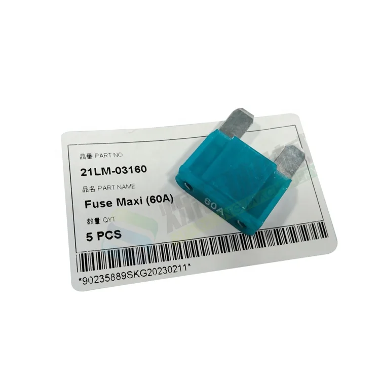 SKGM 21LM-03160 R260LC9S R300LC9S Excavator Machinery Part Fuse Maxi (60A) 21LM-03160