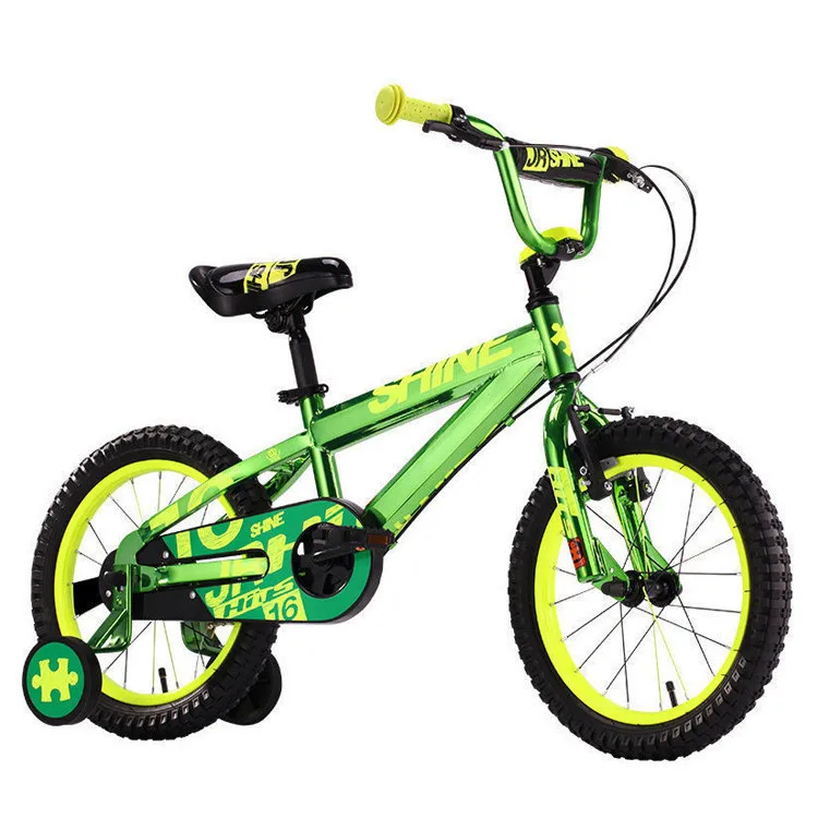 wholesale light weight 3 wheel kids 16 inch with basket and helmet 10 years children cycle kids bike