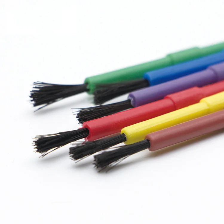 wholesale artist kids plastic oil painting brush set for beginner