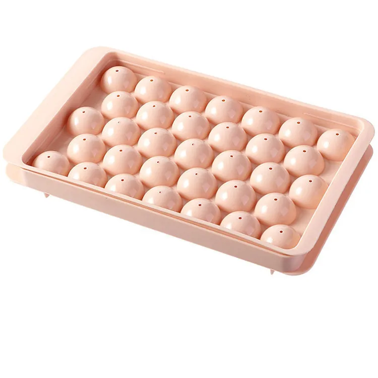 Food Grade Silicone Boll Hockey Mold Frozen Whiskey Ball Popsicle Ice Cube Tray Box Lollipop Making Gifts Kitchen Accessories
