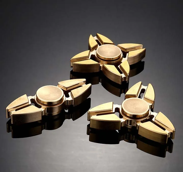 Оптовая продажа твердая латунь и нержавеющая сталь Спиннер для рук